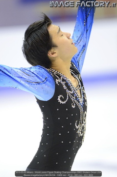 2013-03-03 Milano - World Junior Figure Skating Championships 0562 Shotaro Omori USA